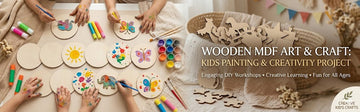 wooden arts and crafts kits