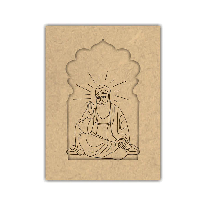 Pack of 2 Wooden Pre-Marked MDF Jharokha, Decorative