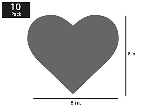 Haoser 10 Pcs Unfinished Wood Blank Shapes, 4mm Thick Wooden Cutout for DIY Craft Projects, Hanging Decorations, Panting - Haoser