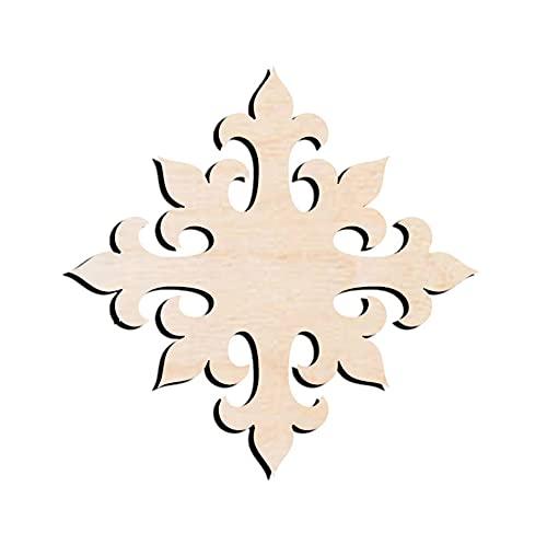 Haoser Birch Ply-3mm Wooden Panel for Room Divider/Partition, Wall Decor Pack of 1 Geometric Laser Cut Carved Panel  (Panle-16) - Haoser