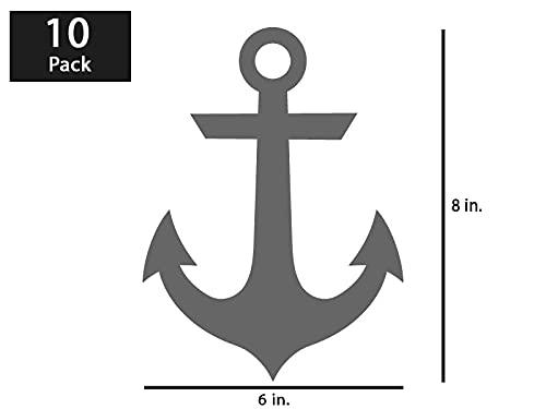 Haoser 10 Pcs Unfinished Wood Blank Shapes, 4mm Thick Wooden Cutout for DIY Craft Projects, Hanging Decorations, Panting - Haoser