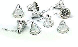 Haoser Pack of 12 Golden Colour Bells Christmas Tree Ornaments Xmas Tree hangings Ornaments-Christmas Tree Hanging Ornament