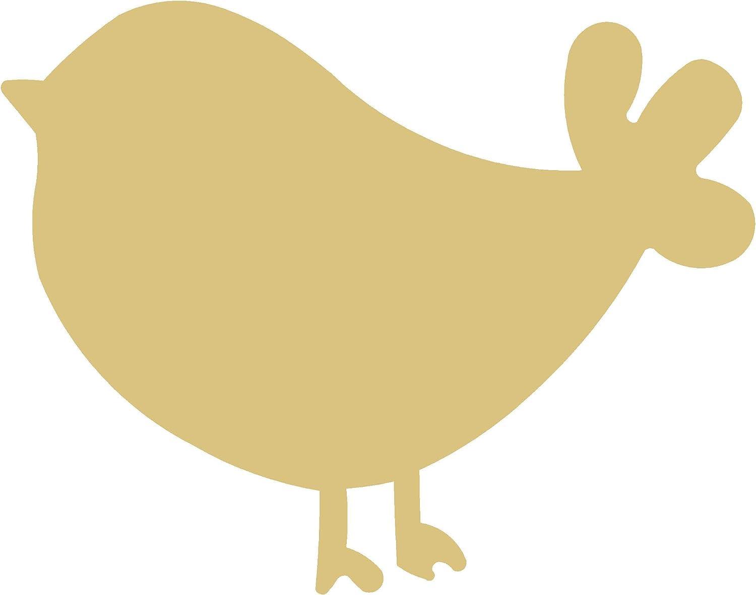 Haoser Set of 12 Wooden Birds for Decoration,Wooden Bird Cutouts, Unfinished Wood Birds,Bird Wood DIY Crafts Cutouts,Hanging Wooden Birds Ornaments - Haoser