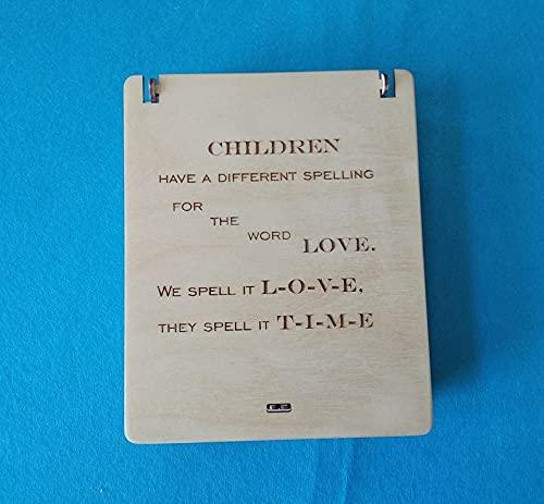 Haoser Wooden Material Alpha Letters with Box for Kids Educational Game, Word Games, Home Schooling - Haoser