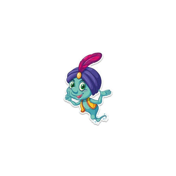 Haoser Aladdin Genie Cute Fridge Magnets-Pack of 5 (Best for Birthday Return Gifts)
