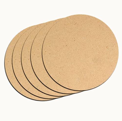 Haoser Unfinished Birch Plywood Blank Hexagon Shape, 4mm Thick Wooden Cutout for DIY Craft Projects - Haoser