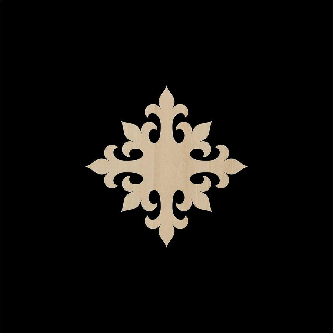 Haoser Pack of 1 Laser Cut Carved Panel for Room Partition/Divider Room, Wall Hanging (Square Panel-16) - Haoser
