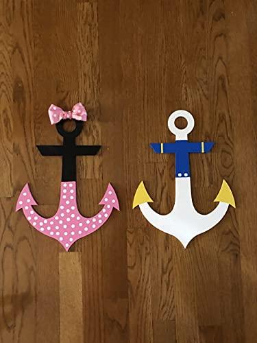 Haoser 10 Pcs Unfinished Wood Blank Shapes, 4mm Thick Wooden Cutout for DIY Craft Projects, Hanging Decorations, Panting - Haoser