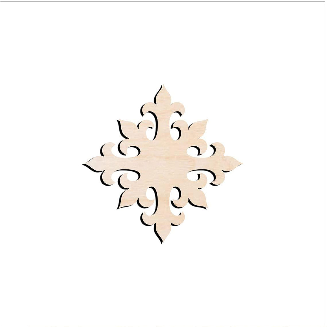 Haoser Pack of 1 Laser Cut Carved Panel for Room Partition/Divider Room, Wall Hanging (Square Panel-16) - Haoser