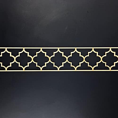 Haoser Corved Panel Geometric Wooden Panel, MDF Jali for Wall Decoration for Your Amazing Home - Haoser