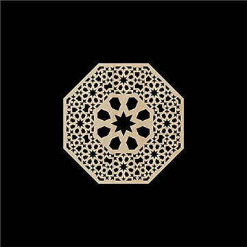 Haoser Wooden Jali Décor Panel for Room, Pack of 1 Carved Birch Ply Panel -Panel-9 - Haoser