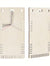 2 Pcs Pine MDF Thread Winding Boards – Wooden Floss Bobbin Organizer Cards for Cross