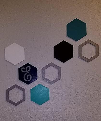 Haoser 10 Pcs Unfinished Wood Blank Shapes, 4mm Thick Wooden Cutout for DIY Craft Projects, Hanging Decorations, Panting - Haoser