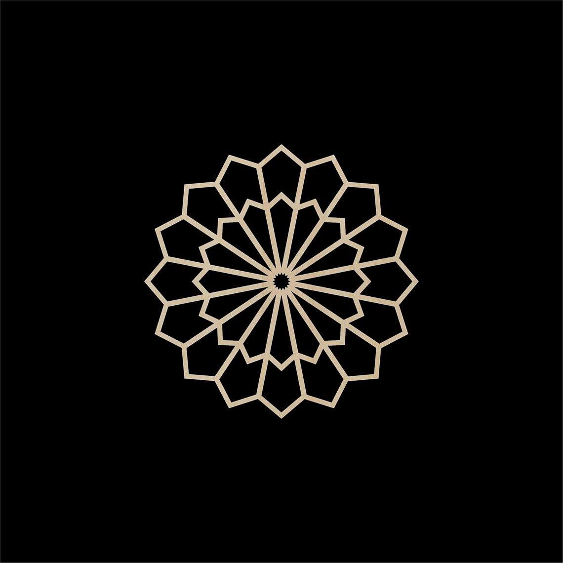 Haoser Laser Cut Round Design Wall Decorative Carved Panel Pack of 1 -Panel-4 - Haoser