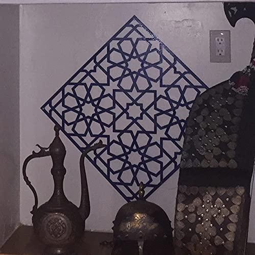 Haoser Laser Cut Carved Panel Wall Decor, Living Room Art, Wood Art, Windows - Haoser