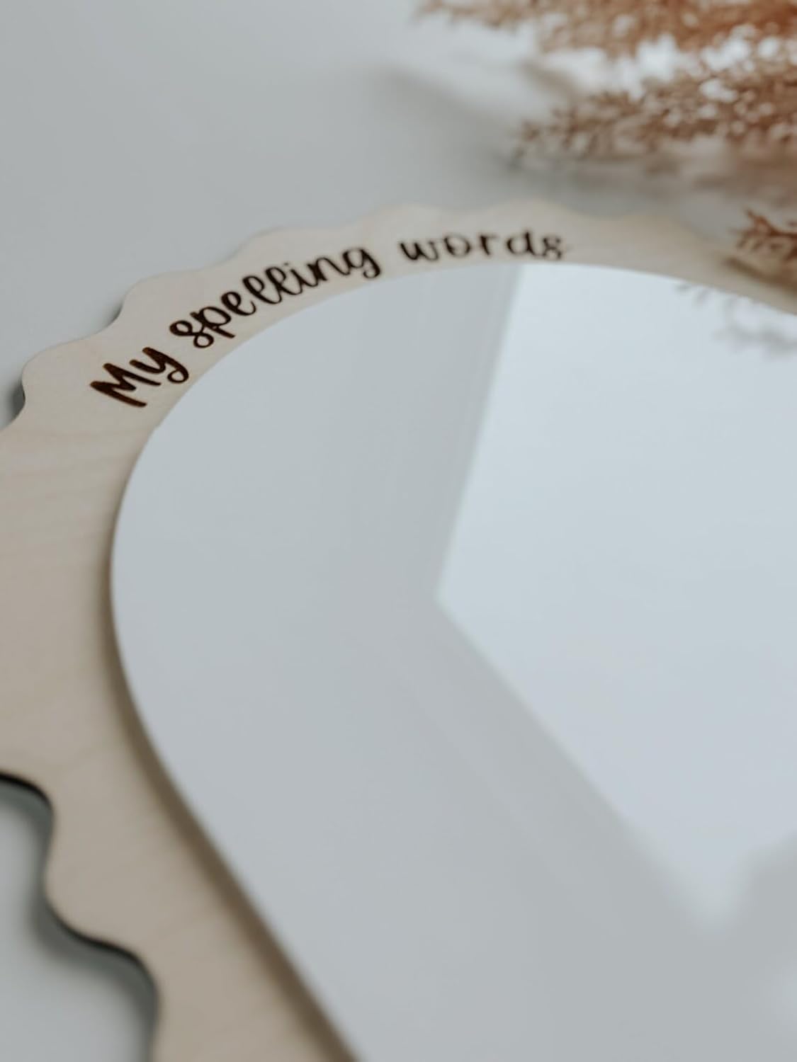 Haoser Spelling Words White Board | Educational Tools | Homeschool | Learning | Spelling | Letters | School | Montessori | Trendy |Educational Tools for Kids 3 Years|Educational Learning Board-1 pc