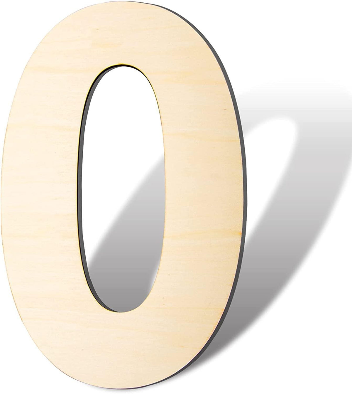 Haoser Blank Wooden Number Unfinished Wood Slices Sign Board for DIY Craft Projects Home Sign Wall Birthday Wedding Party Decoration,Wooden Numbers for Craft. - Haoser