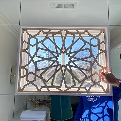 Haoser Geometic Carved Wooden Panel for Home Décor Birch Ply Jali -Panel-6 - Haoser