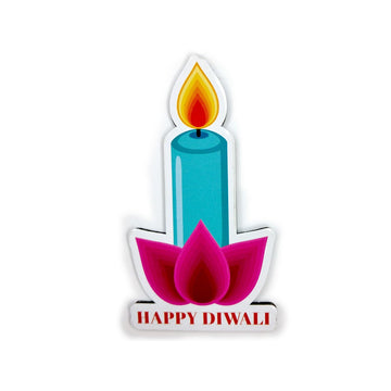 Haoser Wooden Hanging Deepak for Diwali Decoration Set of 9 Pcs