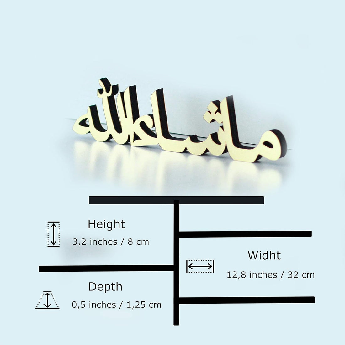 Haoser Bismillah Alhamdulillah Mashallah Islamic Home Decor