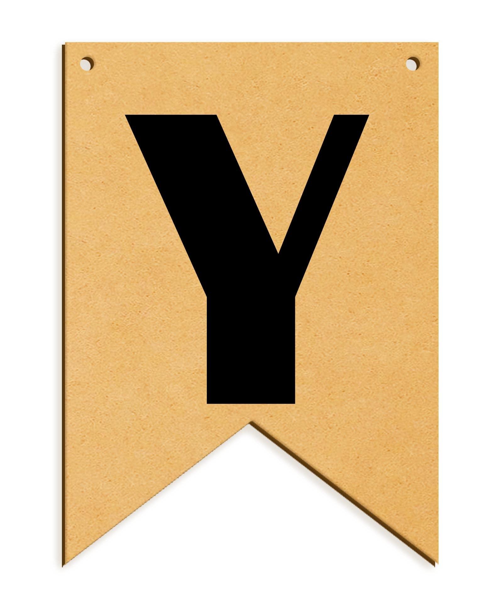 Haoser Wooden Alphabet Hanging tag for DIY Craft Projects, Birthaday Tag, Anniversary Tag - Haoser