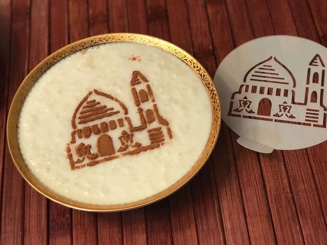 Cookie Stencils Set of 15 for Ramadan Eid Mubarak – 3.3X3 Inch Islamic Baking Stencils