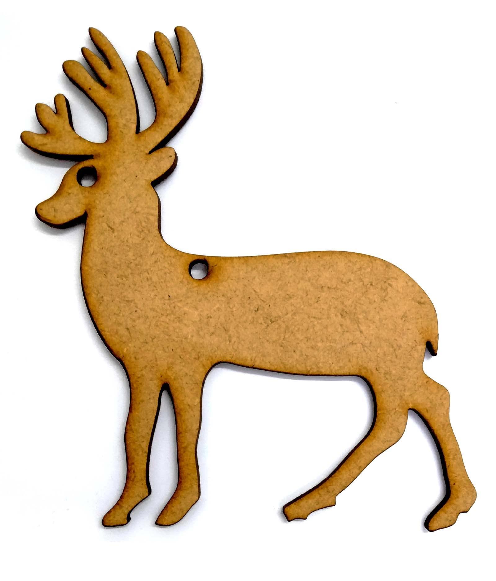 Haoser Wooden Christmas Tree Ornaments Cutout for Christmas Decoration Hanger Pack of 11, Wooden Christmas Decorations for Home - Haoser