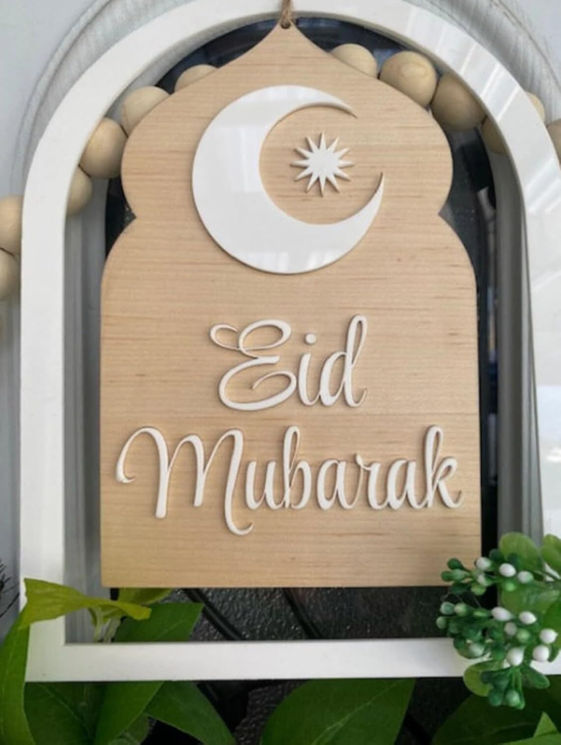 Haoser Eid Mubarak Arch Wreath