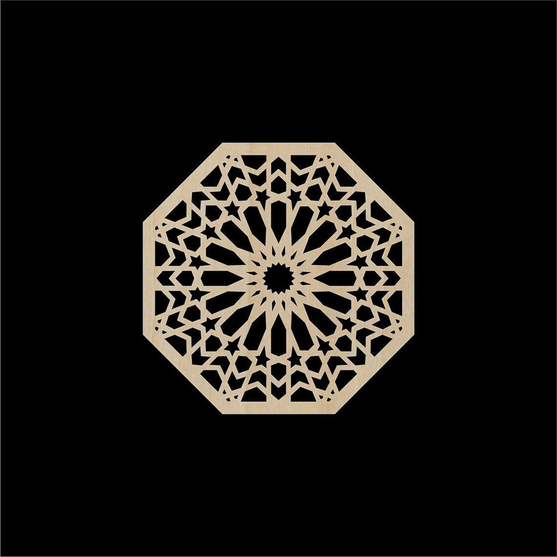 Haoser Set of 1 Carving Wooden Décor Panel for Pooja room, Living room -Panel-7 - Haoser