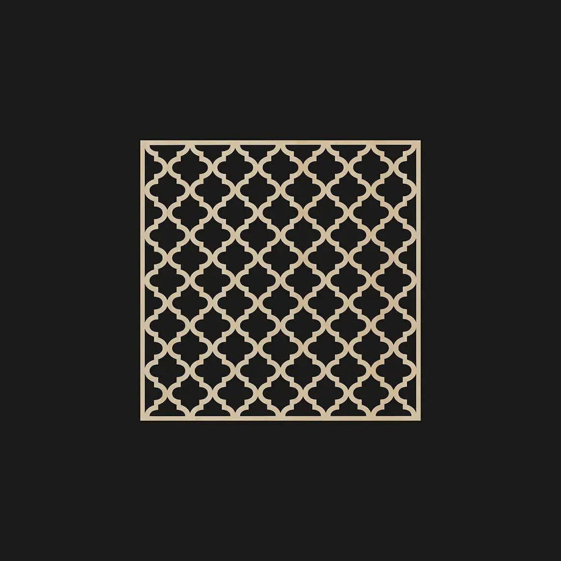 Haoser Wall Hanging Wooden Carved Panel for Room Partition, Cabinet Doors, Windows (Square Panel-1) - Haoser