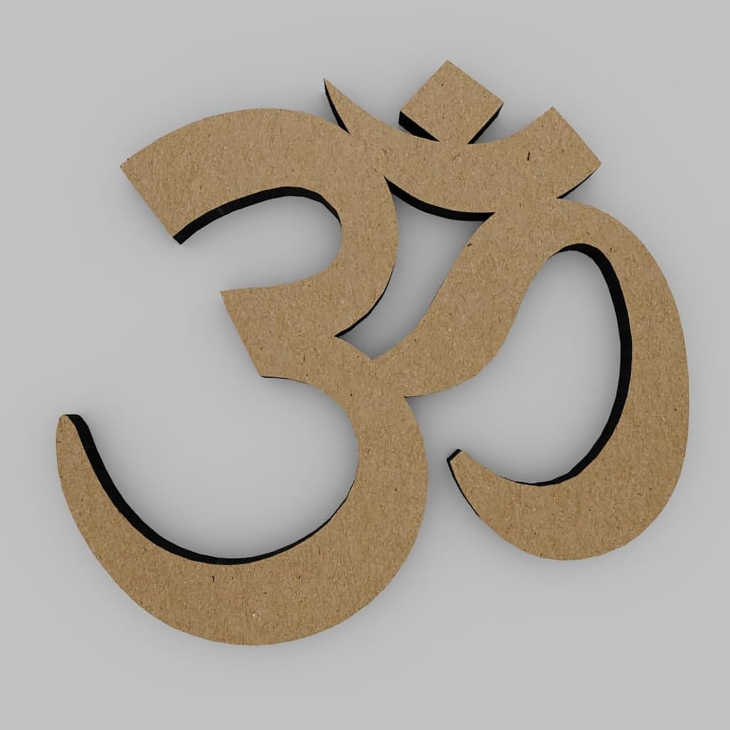12 Pcs Wooden Swastik, Om, Lotus & Diya Cutouts for DIY Crafts – Pine MDF Shapes for Diwali Decoration, Pooja Room, Wall Hanging, Wedding & Home Festive