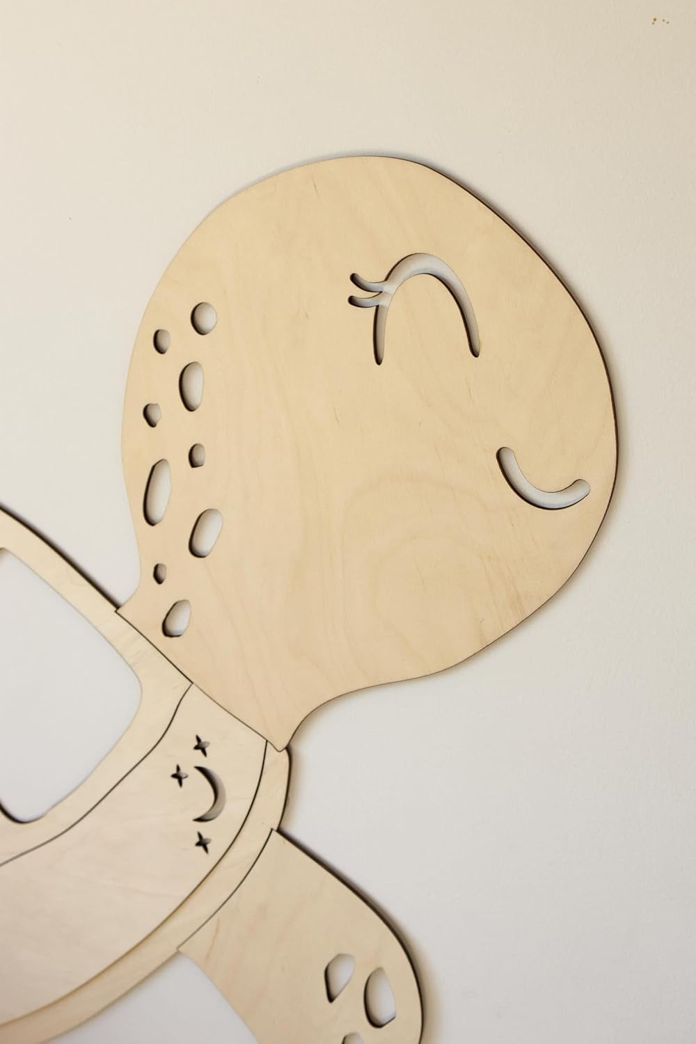 Wooden Turtle Wall Decor for Kids Room | Ocean Theme Nursery Wall Art