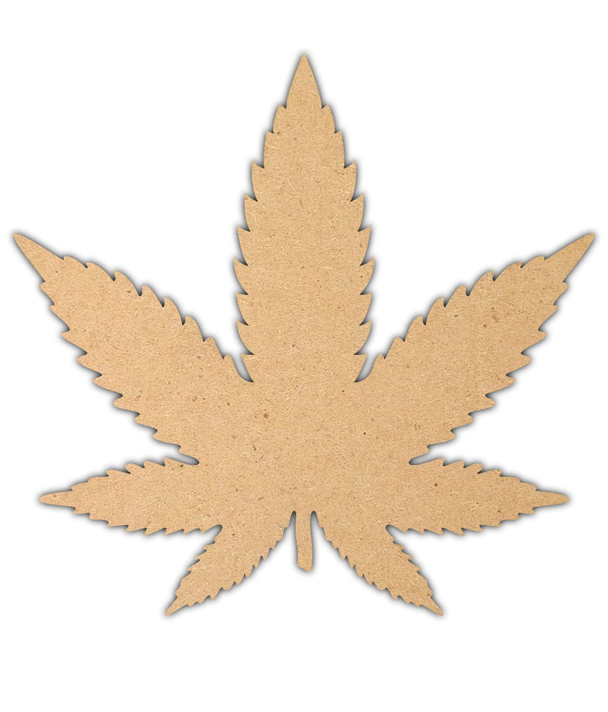 Haoser 3mm Wooden Leaf Cutouts for Scrapbooking Arts Crafts DIY Decoration Display Décor - Haoser
