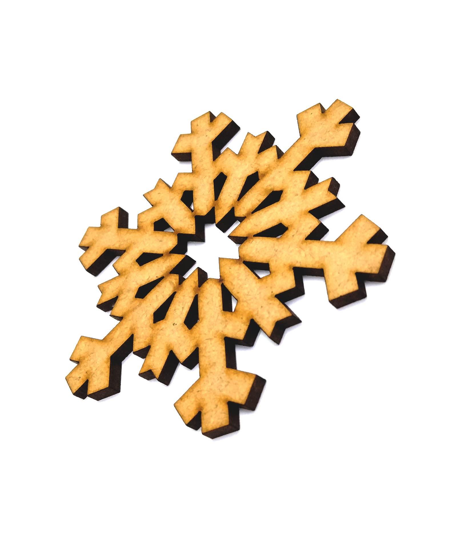 Haoser DIY Christmas Tree Ornaments for Decoration at Home | Christmas Décor | Snowflakes - Haoser