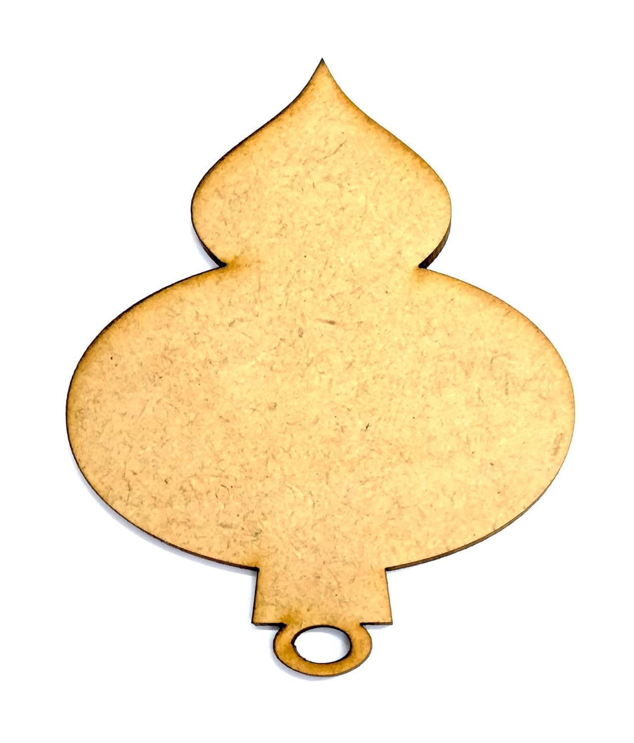 Haoser Wooden Christmas Tree Ornaments Cutout for Christmas Decoration Hanger Pack of 11, Wooden Christmas Decorations for Home