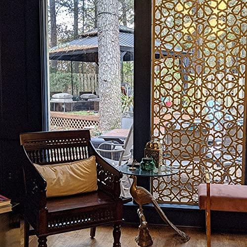 Haoser Corved Panel Geometric Wooden Panel, MDF Jali for Wall Decoration for Your Amazing Home - Haoser