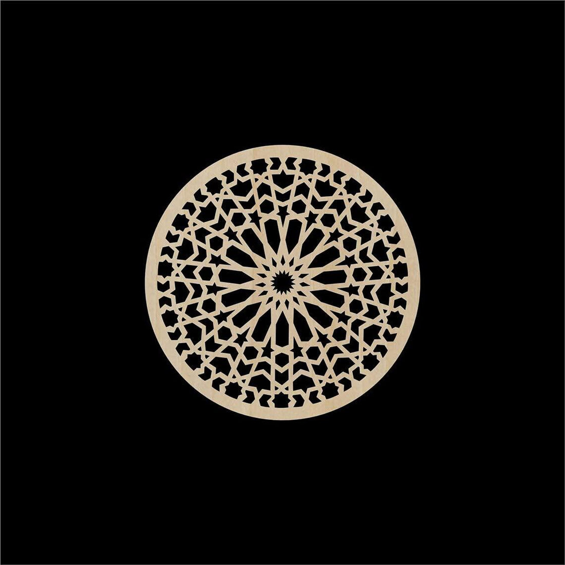 Haoser Geometic Carved Wooden Panel for Home Décor Birch Ply Jali -Panel-6 - Haoser