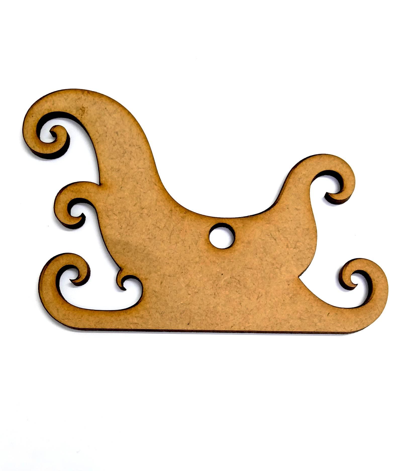 Haoser Wooden Christmas Tree Ornaments Cutout for Christmas Decoration Hanger Pack of 11, Wooden Christmas Decorations for Home - Haoser