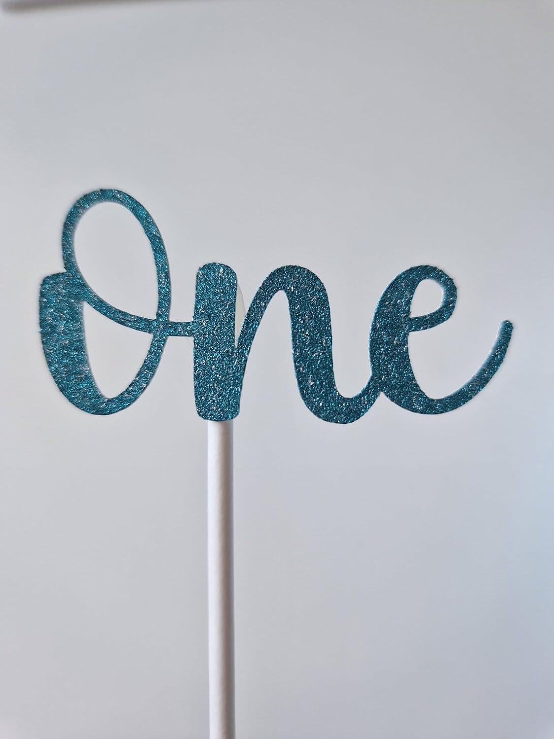 Cupcake Topper for First Birthday or Any Age Pack of 1 Decorative Cake Picks 6 Inch Birthday Party