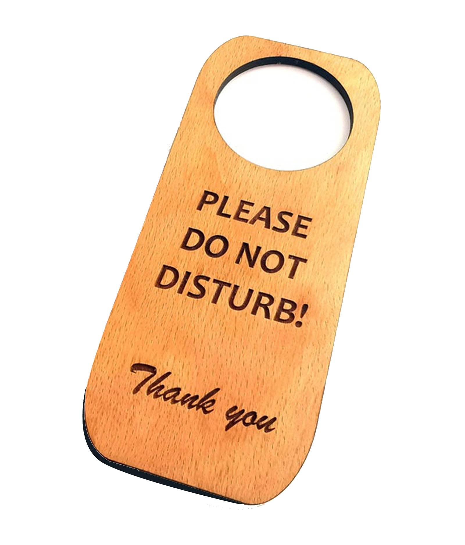 Haoser Do Not Disturb Hanger Sign Ideal for Office Home, Clinic, Class and Meeting Session - Haoser