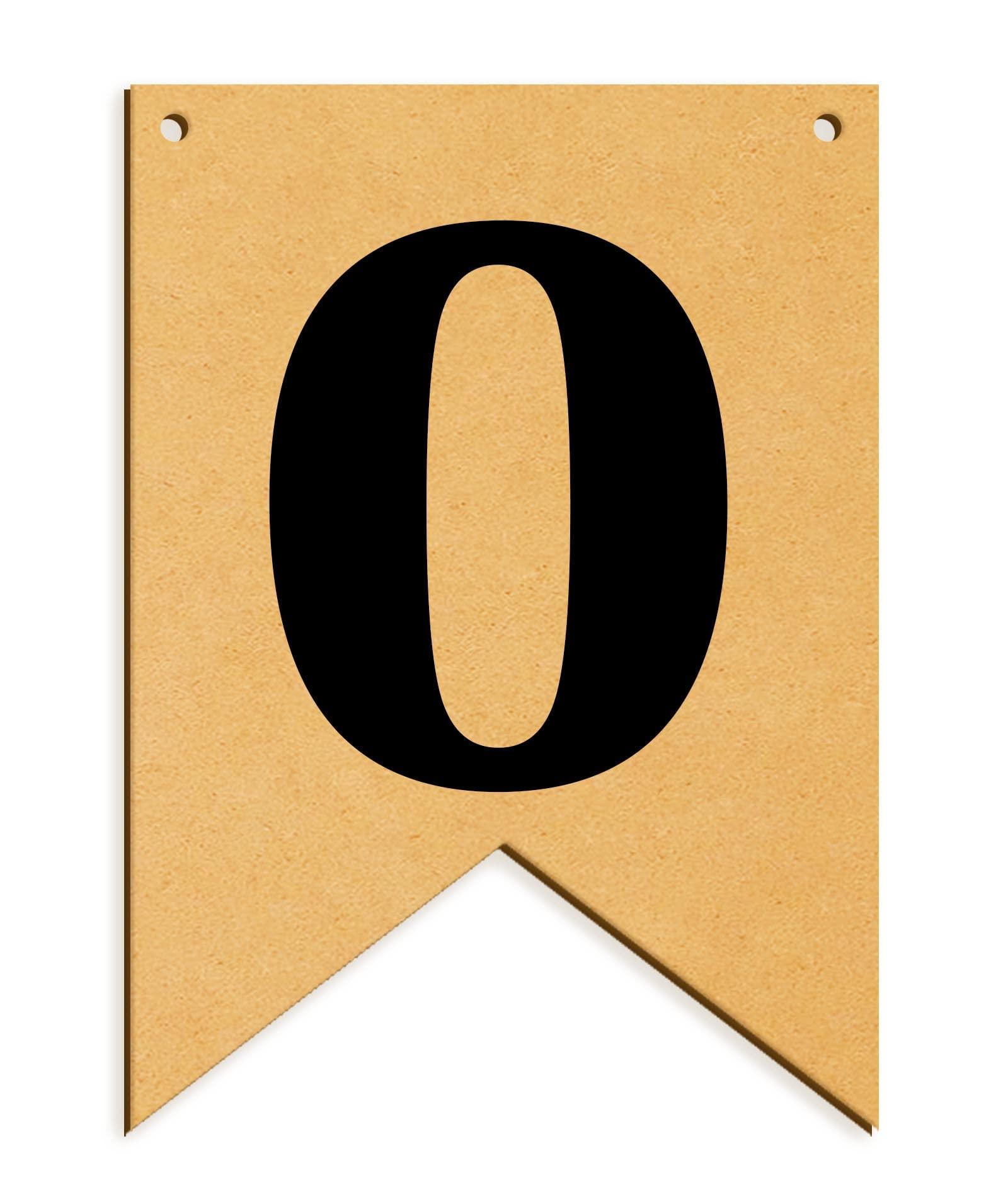 Haoser Wooden Alphabet Hanging tag for DIY Craft Projects, Birthaday Tag, Anniversary Tag - Haoser