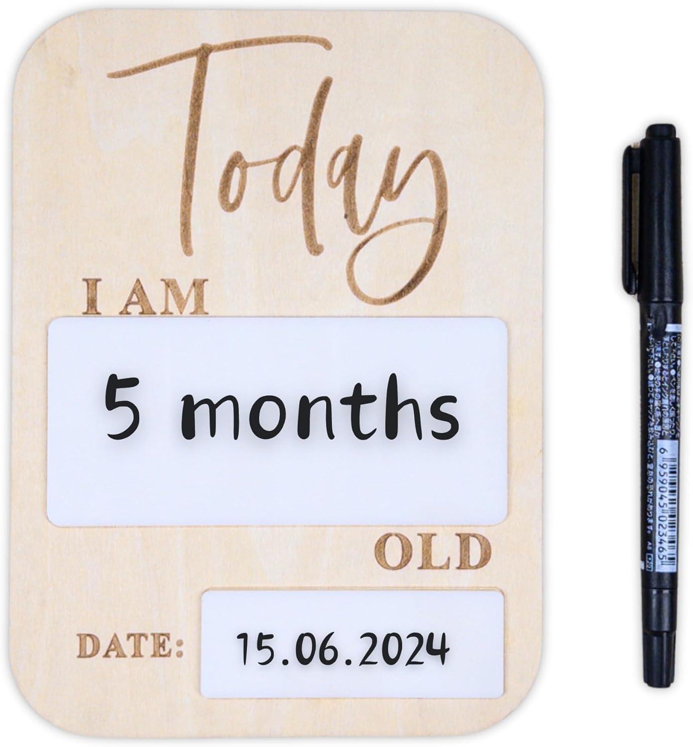 Haoser Newborn Photography Props to Document Your Baby´s Growth