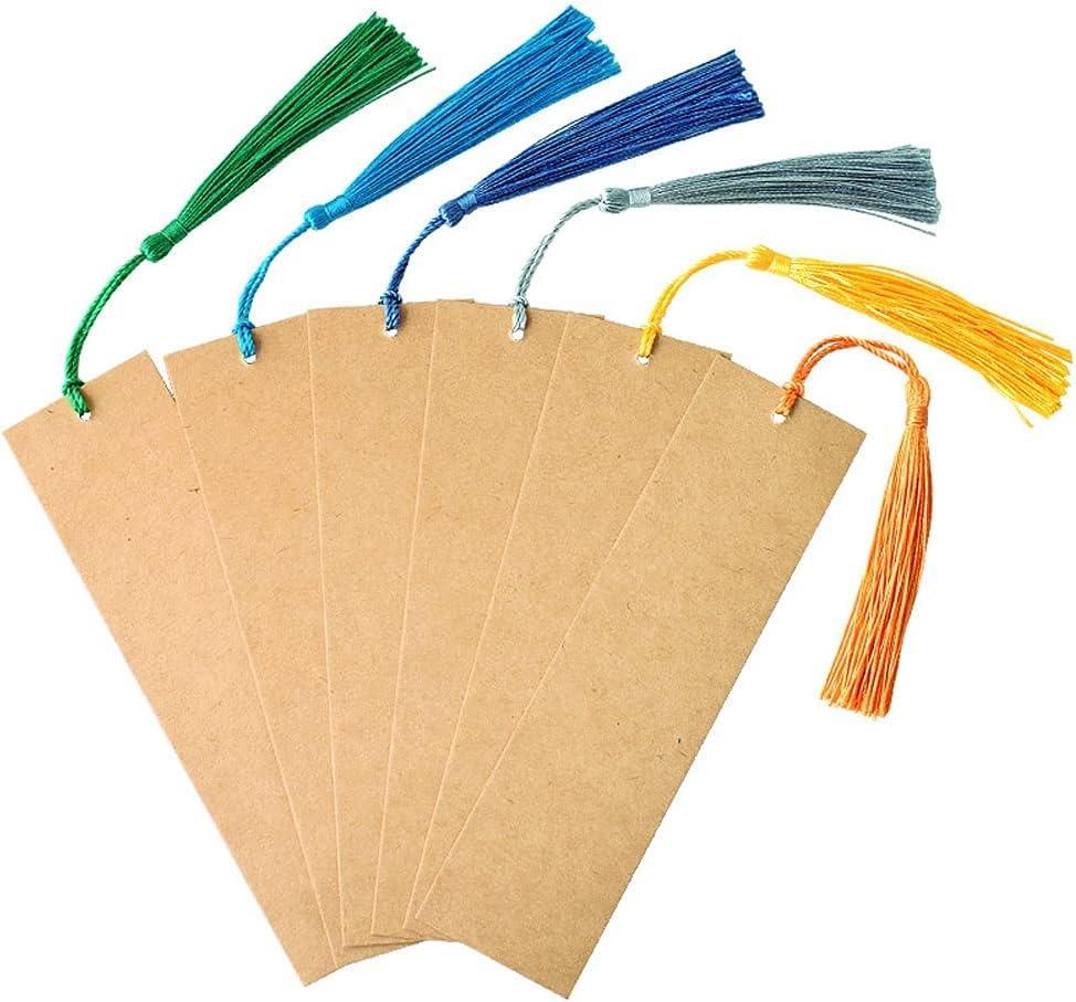 Haoser 20 Pcs Handmade Sewing Tassels Bookmark Tassels with Cord Loop, Tassels for Keychain Earring Jewelry Making, Graduation, Clothing Sewing Tassels, DIY Craft Projects?Navy Blue - Haoser