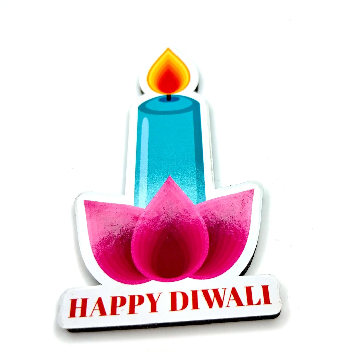 Haoser Wooden Hanging Deepak for Diwali Decoration Set of 9 Pcs