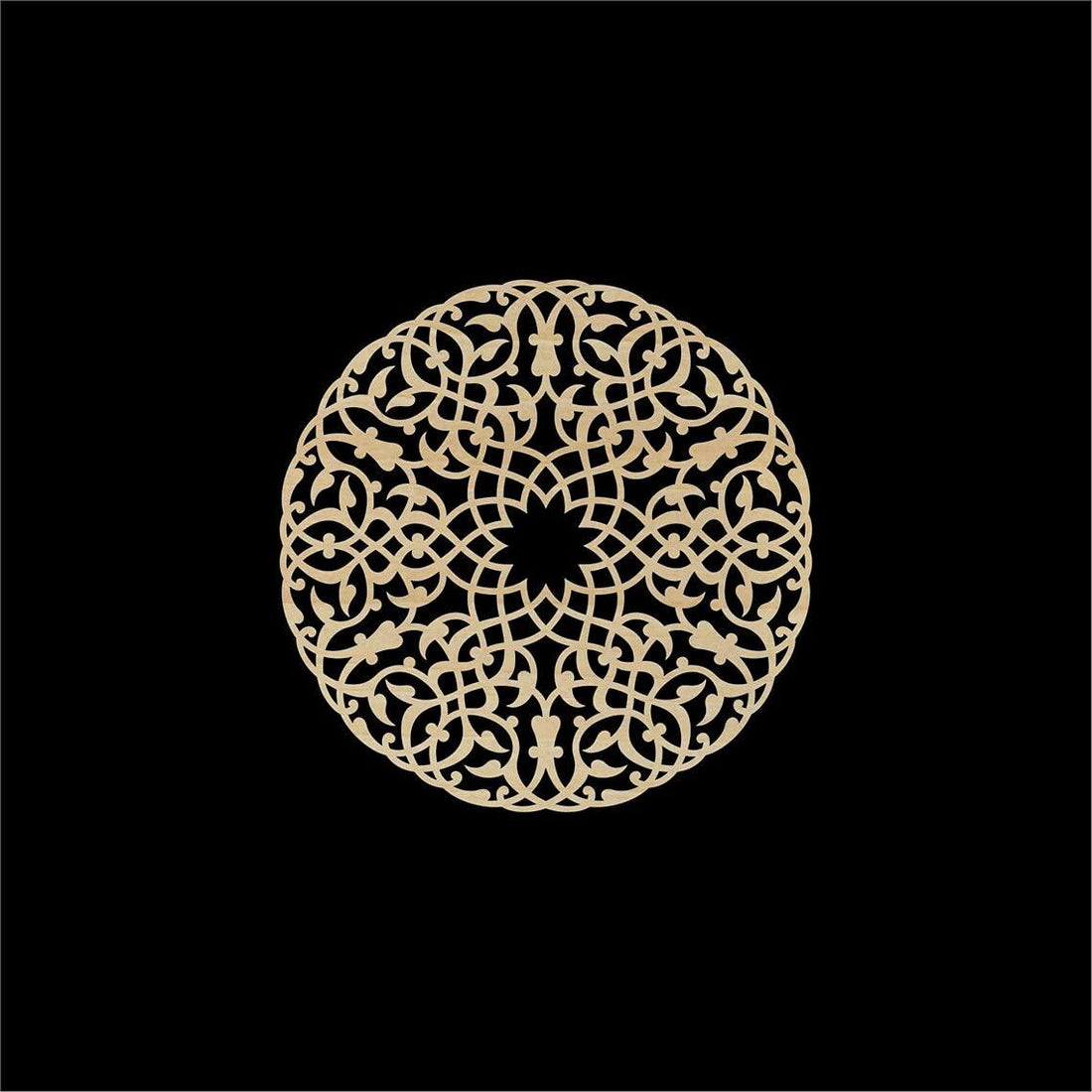 Haoser Pack of 1 Carved Panel for Your Home Décor, Birch Ply Wooden Panel -Panel-13 - Haoser