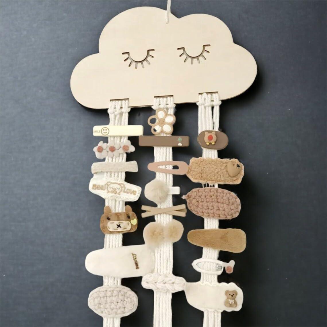 Haoser Sleepy Cloud Accessories Holder/Hair Pin wood Storage