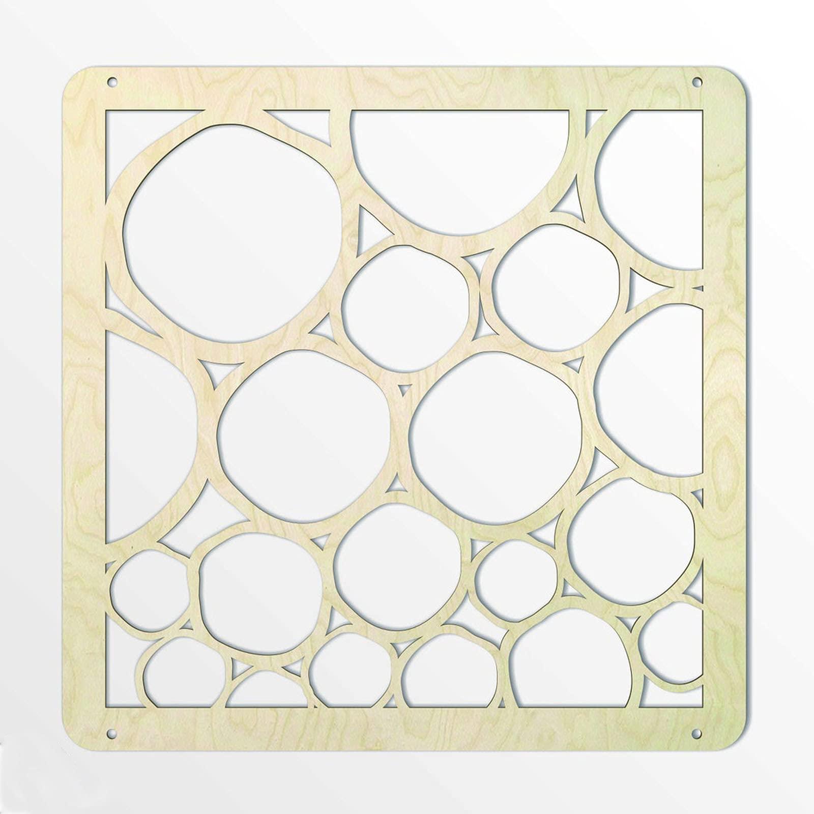 Wooden Room Partition for Living Room, Wood Screen Separators, Room Wall Divider - Haoser