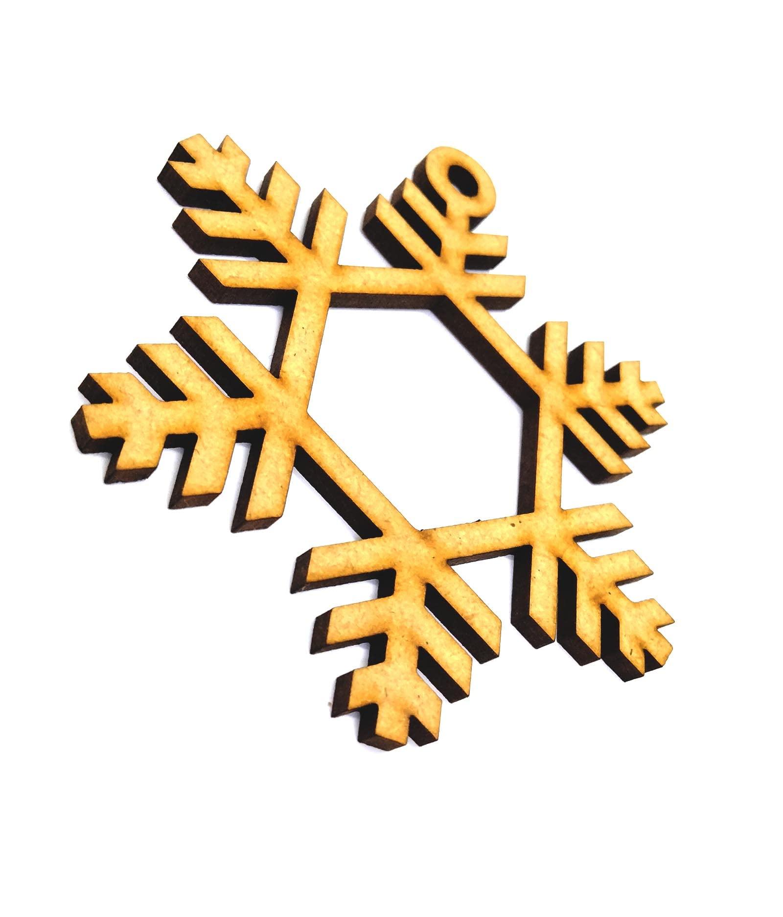 Haoser DIY Christmas Tree Ornaments for Decoration at Home | Christmas Décor | Snowflakes - Haoser