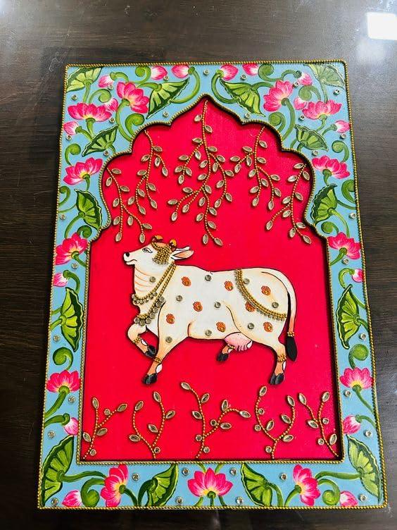 Haoser Plain MDF jharokha Cutouts for Art and Craft|Set of 2 Plain Wooden Jharokha MDF Cutouts Wall Decor Wooden Jharokha MDF Jharokha Cutout (L X H 21 X 30 CM) - Haoser