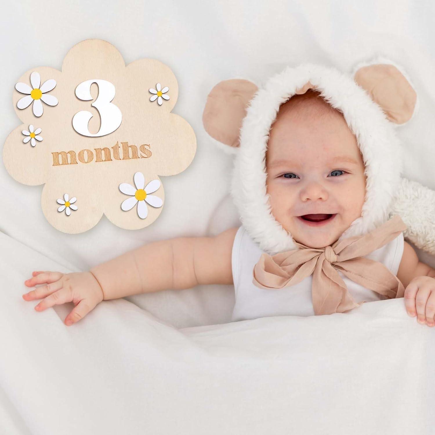 Haoser Monthly Baby Milestone Marker